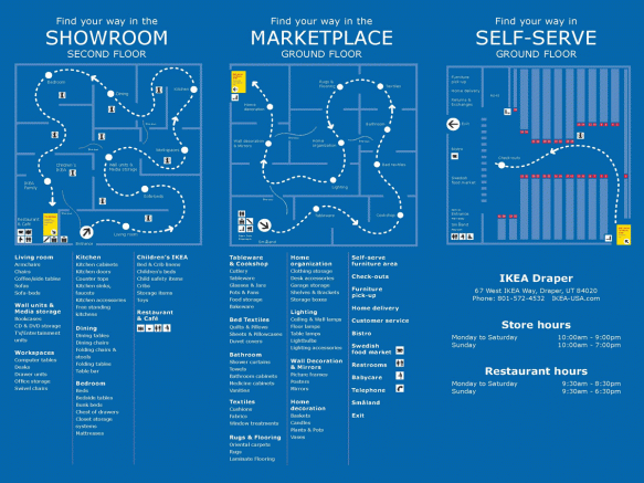 IKEA map